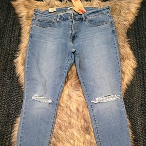 Levi's 711 Skinny Ankle Mid Rise size 16/ W33